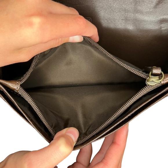 Coach Patchwork Long Wallet, Animal Prints, Leather, Suede - Picture 8 of 9